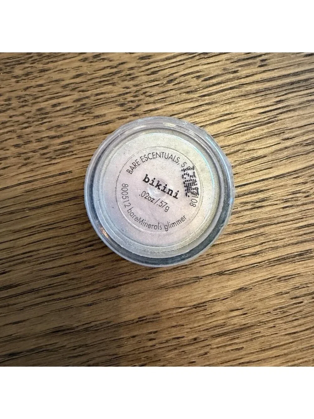 BareMinerals Bikini Glimmer Eyeshadow Eye Powder Shadow New Sealed Clear Label